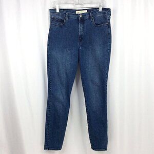 Gap 1969 True Skinny Super High Rise Jeans Womens Size 31r Stretch Denim